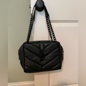 Edie maxi top zip shoulder bag